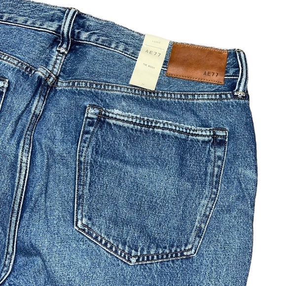 NWT AE77 New York The Boot Flare Organic Cotton Jeans ($168) sustainable - Picture 6 of 7